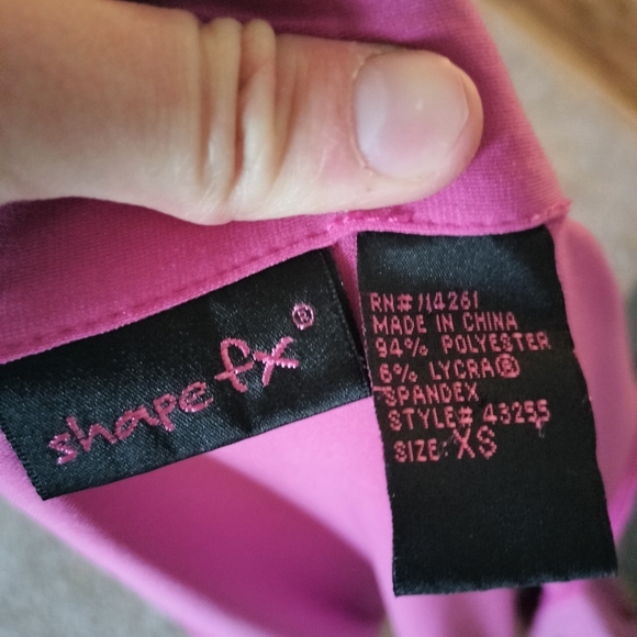 Fun Y2k Style Pink Women's Dress Midi Quarter Sleeve Collar - Picture 6 of 6